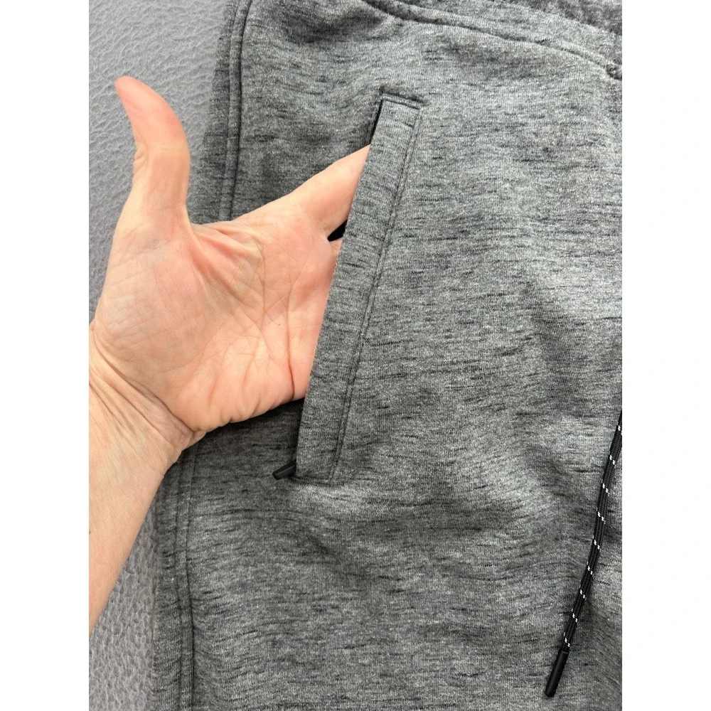 American Eagle Sweatpants Mens Large City Jogger Heather Grey Drawstring New